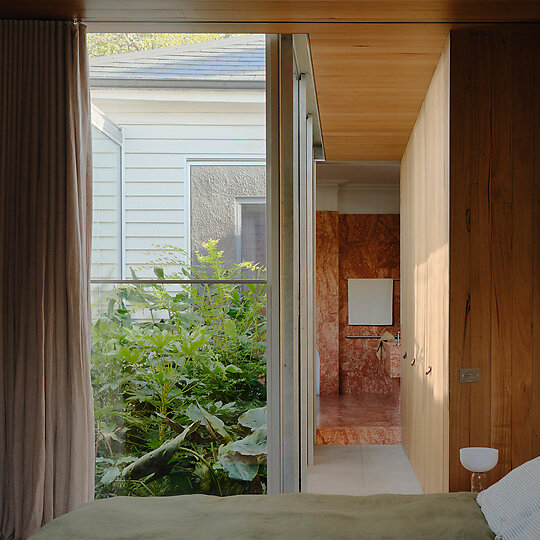 Interior photograph of Harvest House by Tom Ross