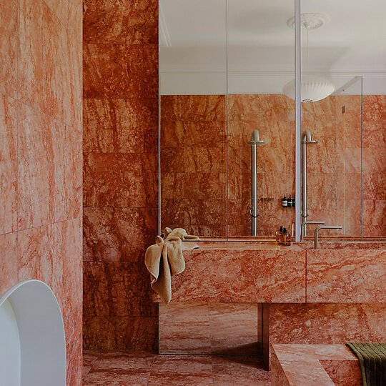 Interior photograph of Harvest House by Tom Ross