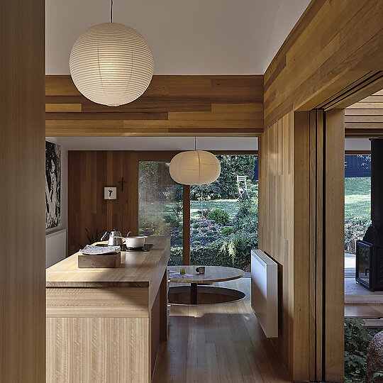 Interior photograph of Park St House by Derek Swalwell