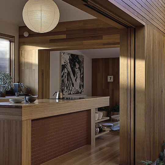 Interior photograph of Park St House by Derek Swalwell