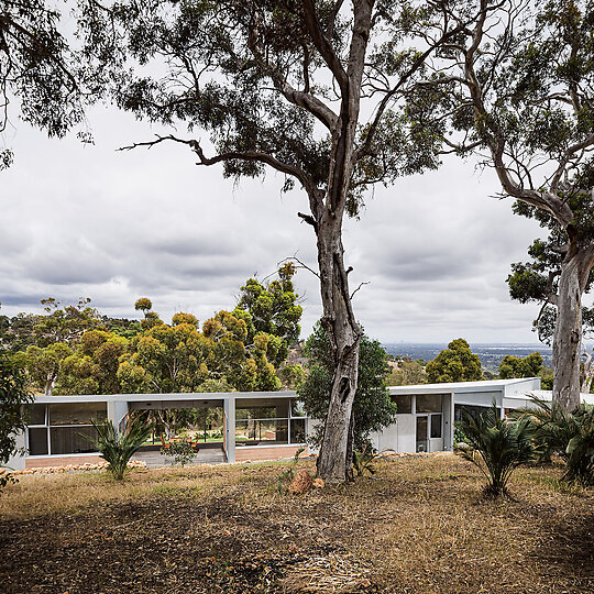 Interior photograph of Rapid Close House by Nicholas Putrasia