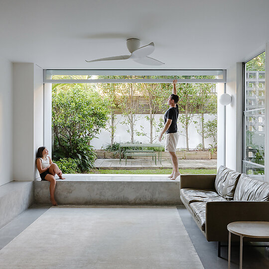Interior photograph of Bondi Breeze by Hamish McIntosh