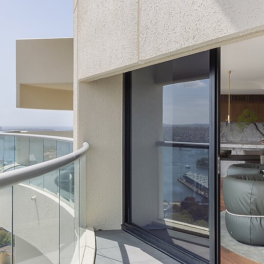 Interior photograph of Horizon Apartment by Katherine Lu