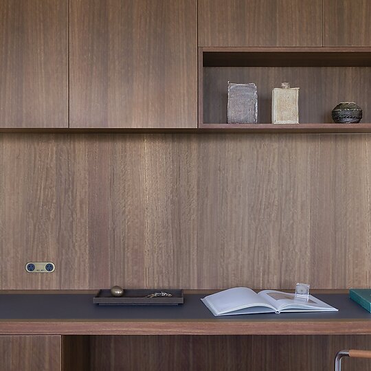 Interior photograph of Horizon Apartment by Katherine Lu