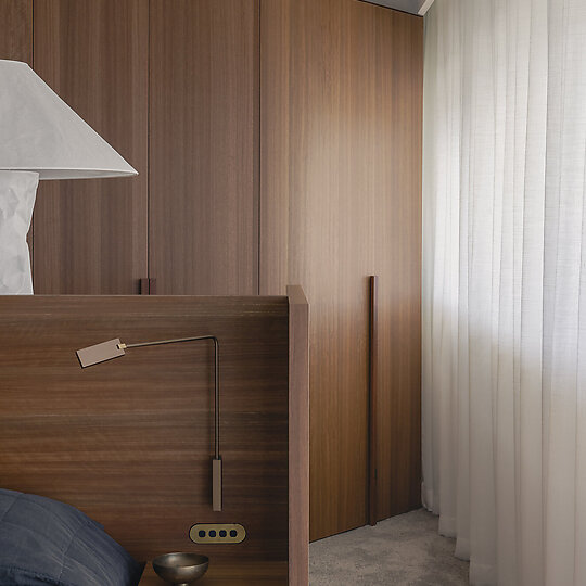 Interior photograph of Horizon Apartment by Katherine Lu