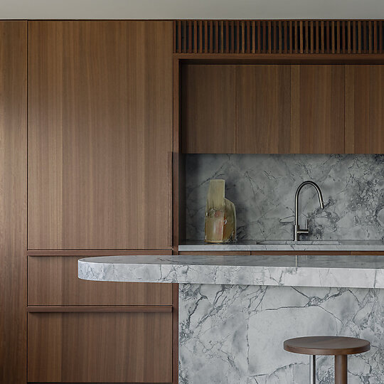 Interior photograph of Horizon Apartment by Katherine Lu