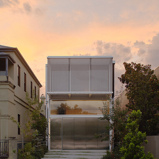 Interior photograph of Bondi House by Tom Ross