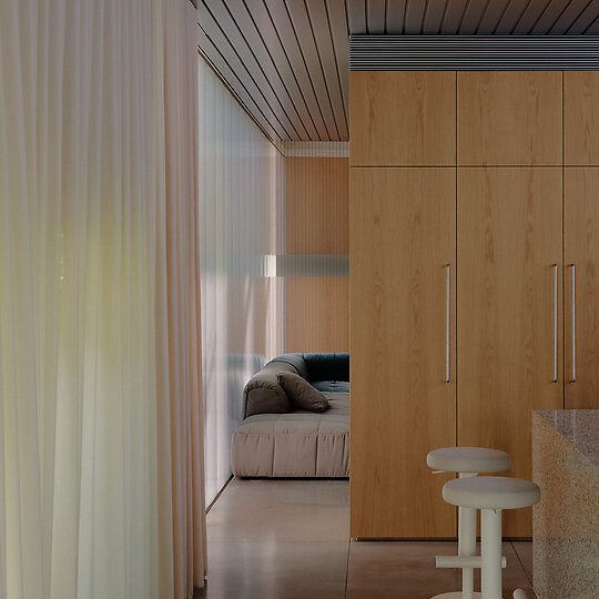 Interior photograph of Bondi House by Tom Ross