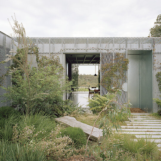 Interior photograph of Hedge and Arbour House by Rory Gardiner