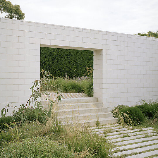Interior photograph of Hedge and Arbour House by Rory Gardiner