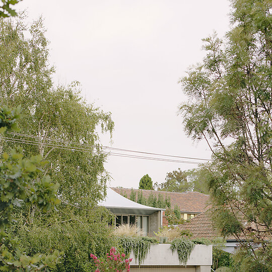 Interior photograph of Prahran House by Tom Ross