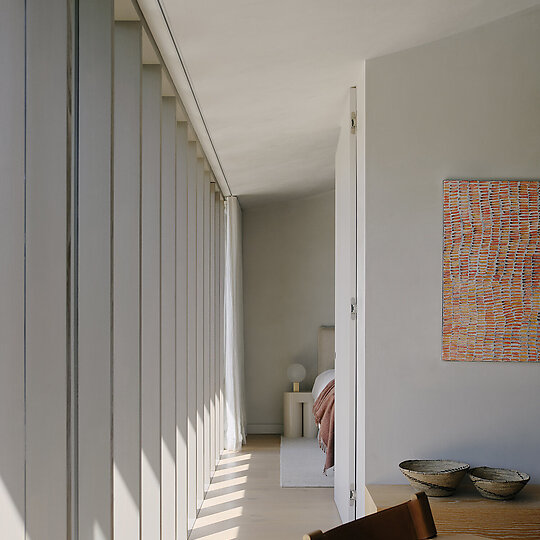 Interior photograph of Prahran House by Tom Ross