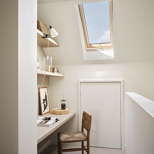 Interior photograph of ECHO.1 by Lisa Cohen