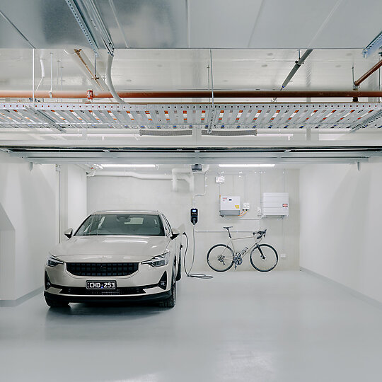 Interior photograph of ECHO.1 by Tom Ross