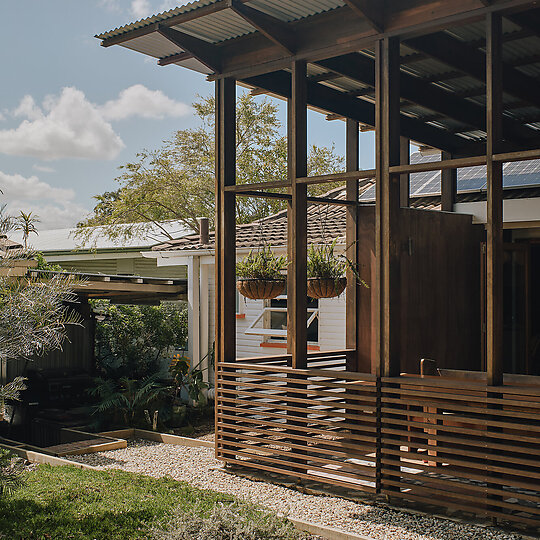 Interior photograph of Kenmore Pavilion by Andy Macpherson