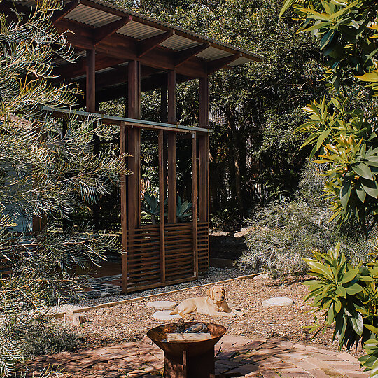 Interior photograph of Kenmore Pavilion by Andy Macpherson