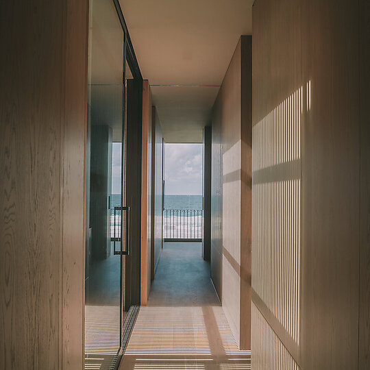 Interior photograph of Hedges Residence by Andy Macpherson