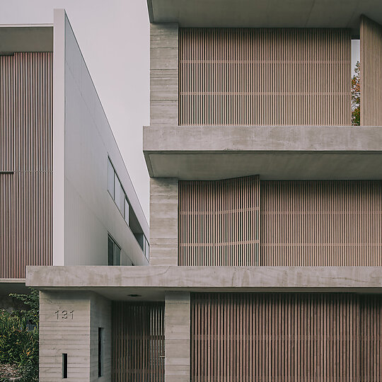 Interior photograph of Hedges Residence by Andy Macpherson