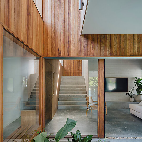 Interior photograph of Throsby House by Clinton Weaver