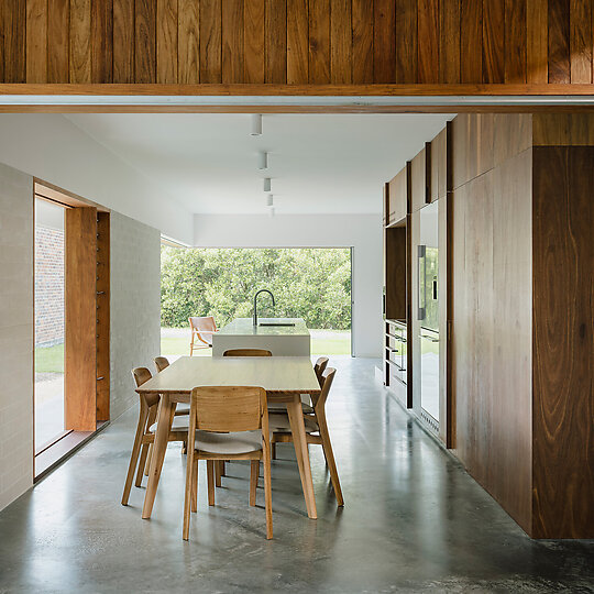 Interior photograph of Throsby House by Clinton Weaver