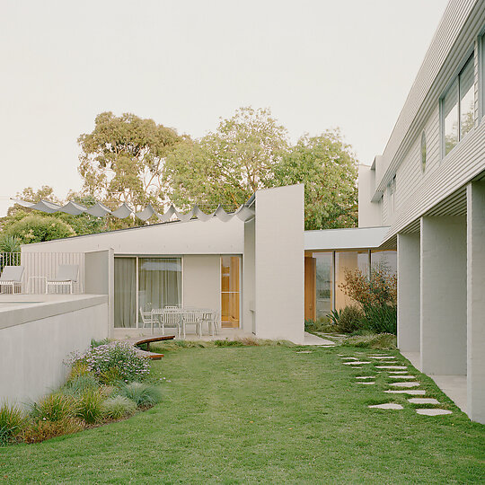 Interior photograph of Two Parts House by Pier Carthew