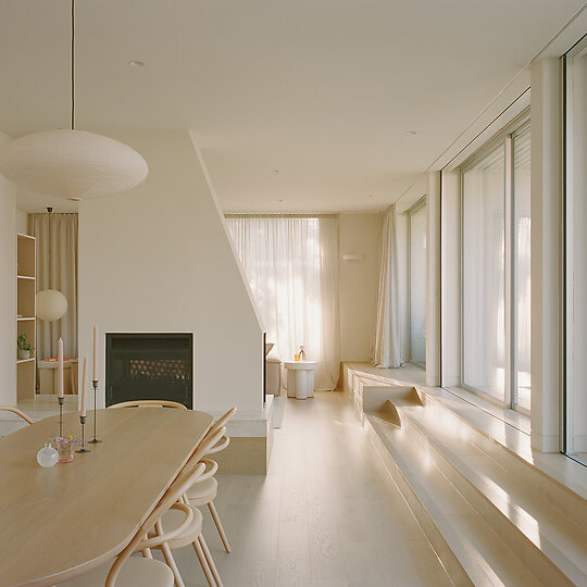 Interior photograph of Two Parts House by Pier Carthew