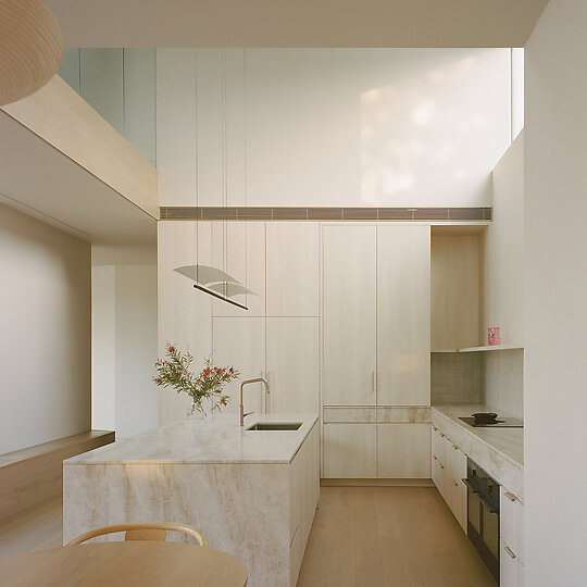 Interior photograph of Two Parts House by Pier Carthew