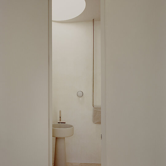 Interior photograph of Two Parts House by Pier Carthew