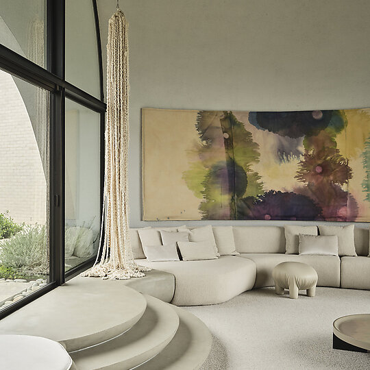 Interior photograph of House on a Hill by Lisa Cohen