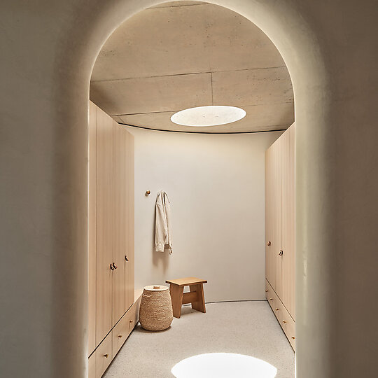 Interior photograph of House on a Hill by Lisa Cohen