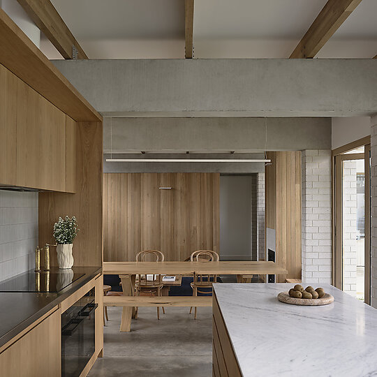 Interior photograph of Home Pavilion by Derek Swalwell