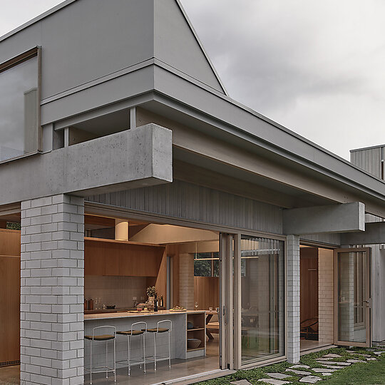 Interior photograph of Home Pavilion by Derek Swalwell