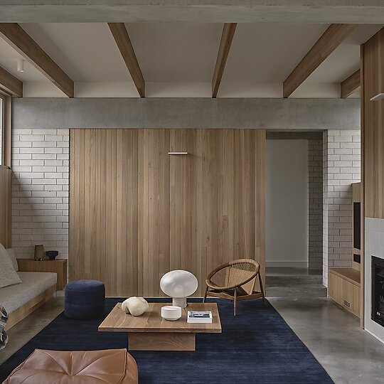 Interior photograph of Home Pavilion by Derek Swalwell