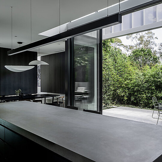 Interior photograph of Hawthorn House by Trevor Mein