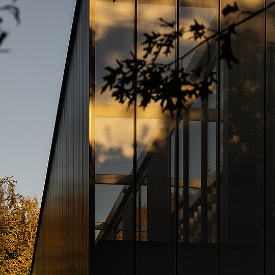 Interior photograph of Hawthorn House by Trevor Mein