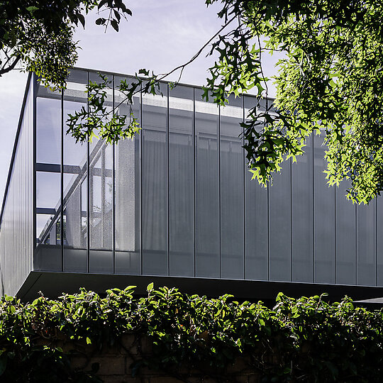 Interior photograph of Hawthorn House by Trevor Mein