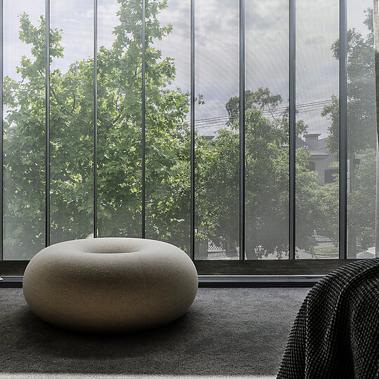 Interior photograph of Hawthorn House by Trevor Mein