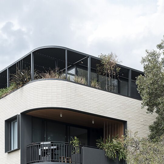 Interior photograph of Paperbark Apartments by Tom Ferguson