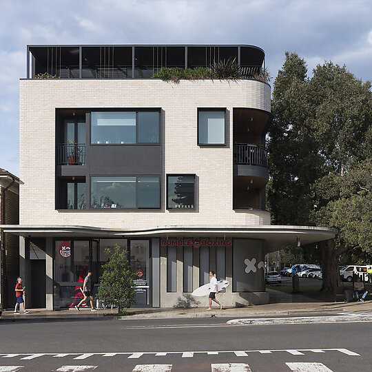 Interior photograph of Paperbark Apartments by Tom Ferguson