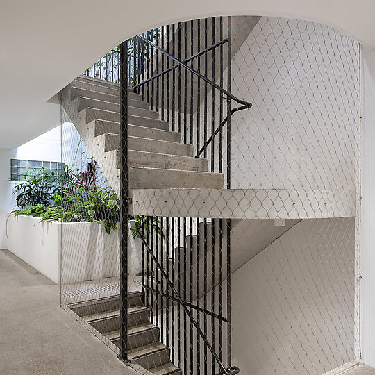 Interior photograph of Paperbark Apartments by Tom Ferguson