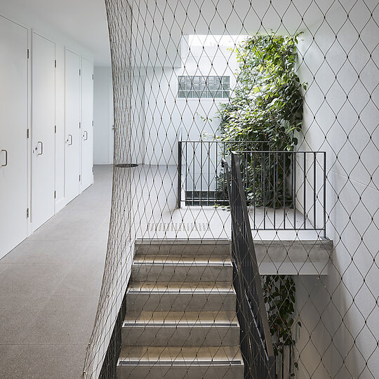 Interior photograph of Paperbark Apartments by Tom Ferguson