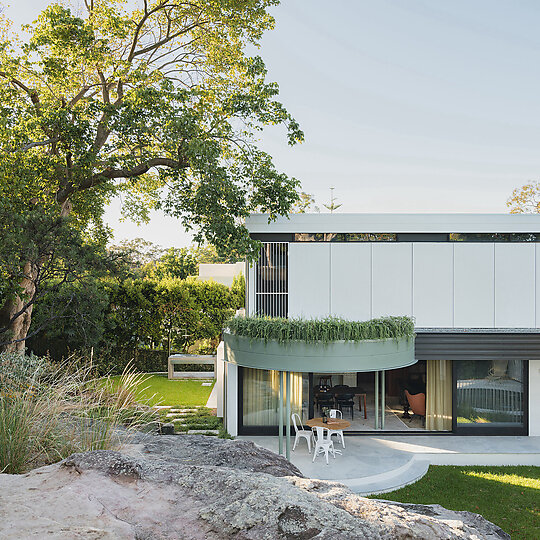 Interior photograph of New Line House by Clinton Weaver