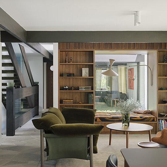 Interior photograph of New Line House by Clinton Weaver