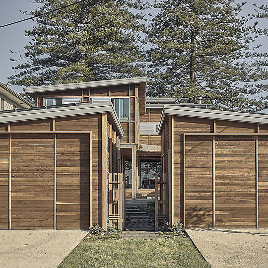 Interior photograph of Patonga House by Zella Casey Brown