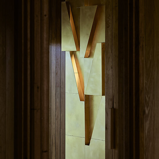 Interior photograph of Patonga House by Zella Casey Brown