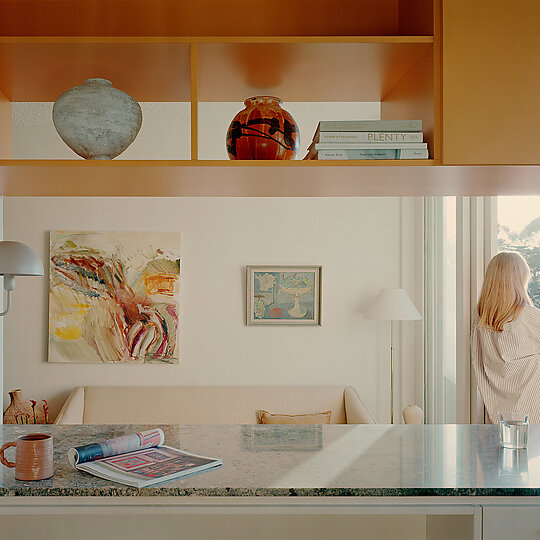 Interior photograph of Parkville Apartment by Pier Carthew