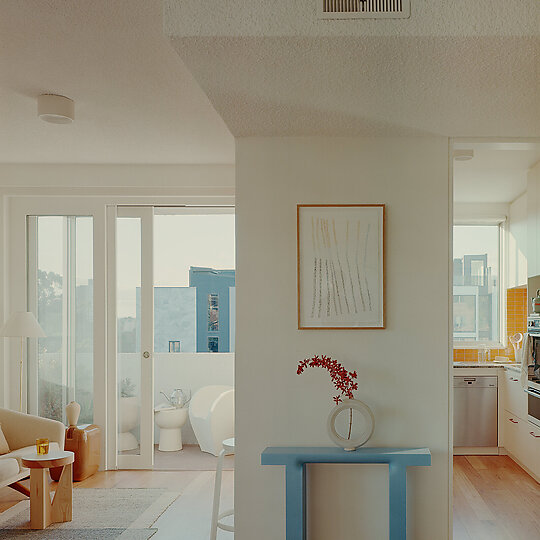 Interior photograph of Parkville Apartment by Pier Carthew