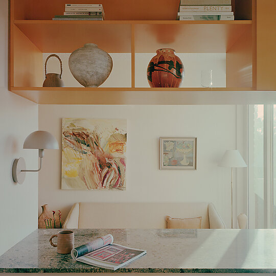 Interior photograph of Parkville Apartment by Pier Carthew
