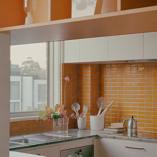 Interior photograph of Parkville Apartment by Pier Carthew