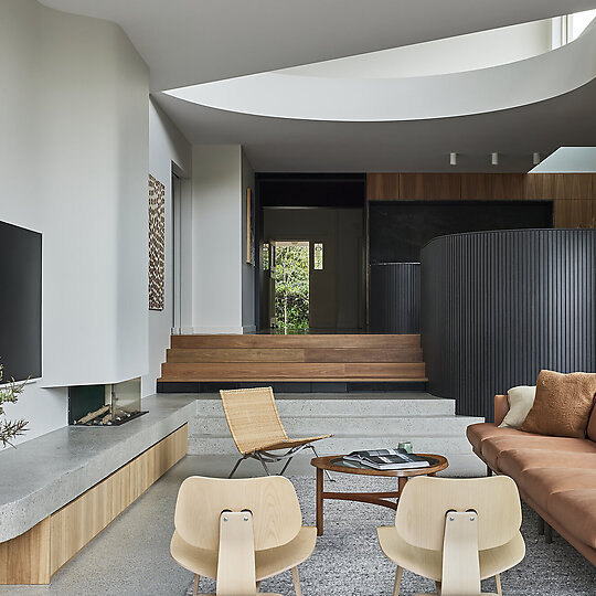 Interior photograph of Turramurra House by Pablo Veiga
